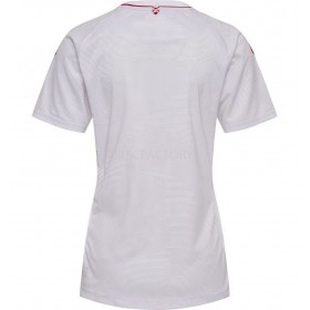 Dame Fotballdrakter Danmark Borte Euro 2022 Kortermet